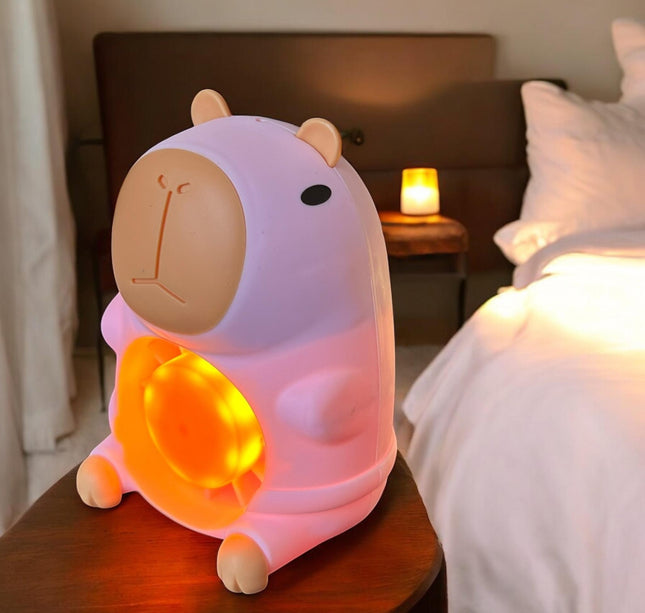 Capibara Ventilador Lampara
