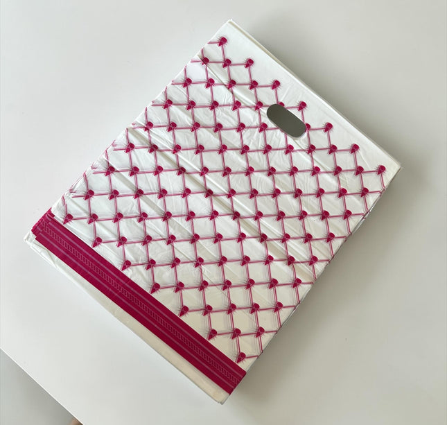 100 Bolsa celofán boutique G 44cm*35cm $1.08 c/u