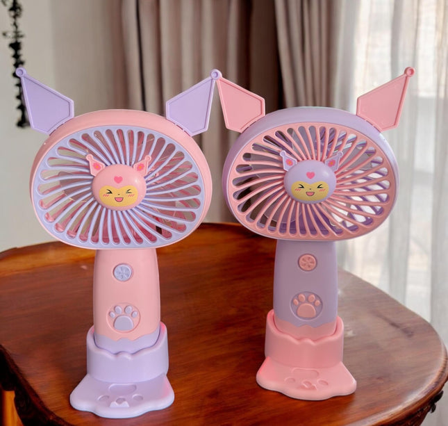 Ventilador Kuromi de Mano