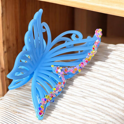 12 Pinzas Premium Mariposa Brillantes $11.5 c/u