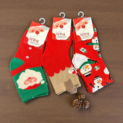 10 Calceta Navideña Infantil $18 c/u