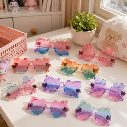 6 Lentes Moda Infantiles Figuras $11.5 c/u