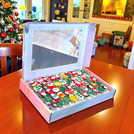 50 Anillos Navideños Con Luz $4.25 c/u