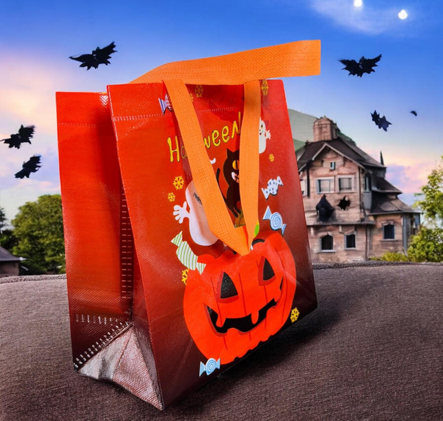 12 Bolsas Halloween Plastificadas $5.9 c/u