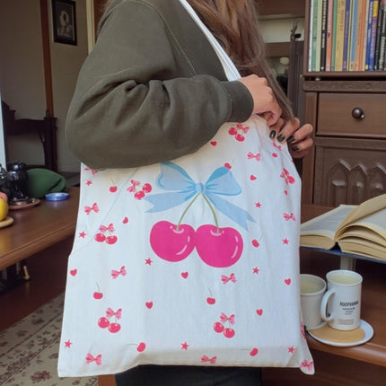 6 Bolsa Tipo Totte Cherrys $29 c/u