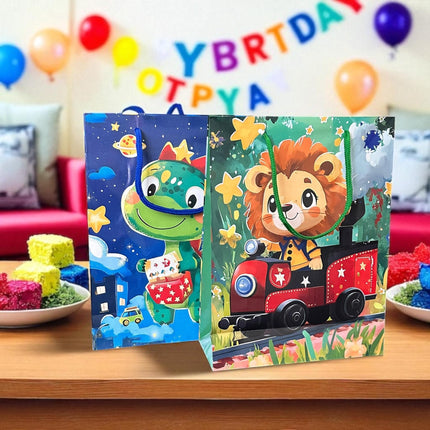 12 Bolsas  de Regalo Decoradas $6.9 c/u