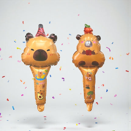 6 Sets Globos Figuras Baston 4 Piezas $18 c/u