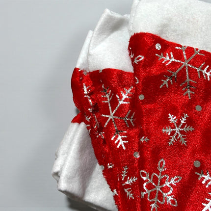 12 Gorros Navideños con Estampado Dorado y Plateado $13.54 c/u