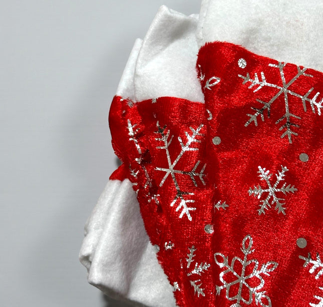 12 Gorros Navideños con Estampado Dorado y Plateado $13.54 c/u