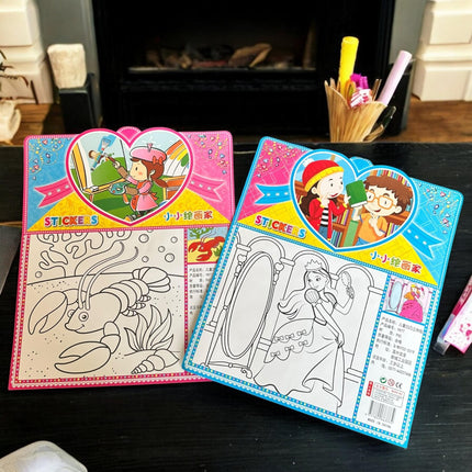 20 Planillas G Stickers con Pizarron $8 c/u