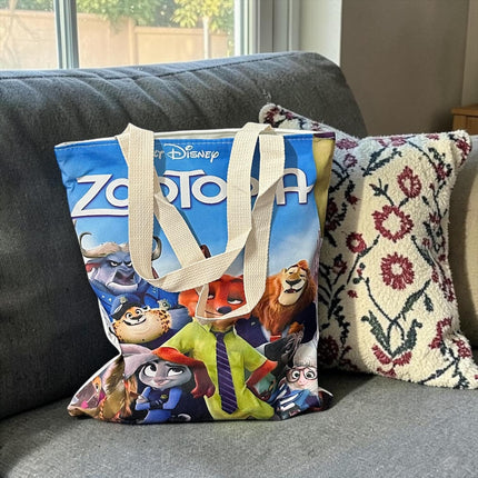 3 Bolsa Zootopia Tipo Tote 37CM*32CM $55 c/u