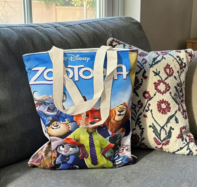 3 Bolsa Zootopia Tipo Tote 37CM*32CM $55 c/u