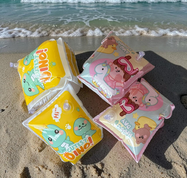 3 Par de Flotadores/Salvavidas Estampados para Niños, Diferentes modelos $25 c/u