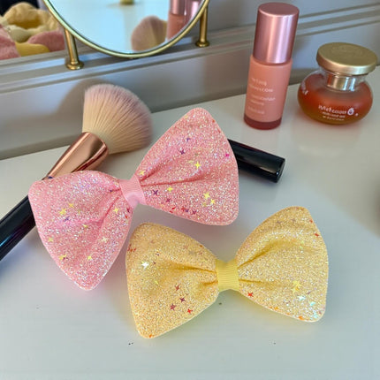 12 Moños Destellos Diamantados Colores $6.5 c/u