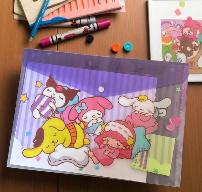 12 Folders Boton Sanrio $5.25 c/u