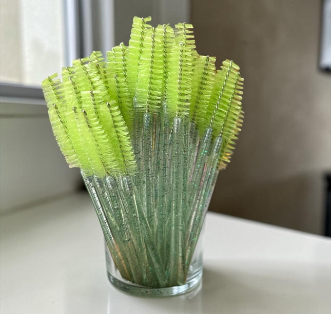 10 Sets de 50 Brochas Spooly Desechables $18 c/set