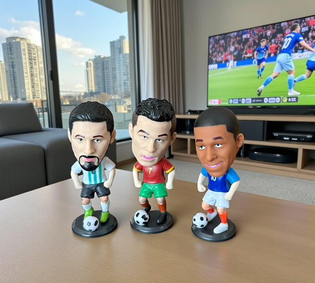 Muñecos Jugador Cabezón de 10CM Mundialistas