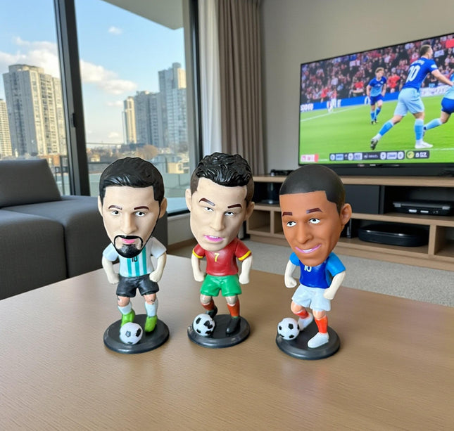 Muñecos Jugador Cabezón de 10CM Mundialistas