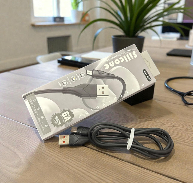 6 Cable USB C cargador  Diefrentes Colores $19 c/u