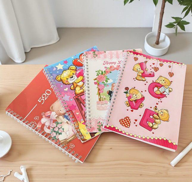 12 Libretas "LOVE" Francesa $11 c/u