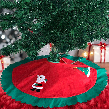 6 Pie de Arbol Santa 93cm de diametro $49 c/u