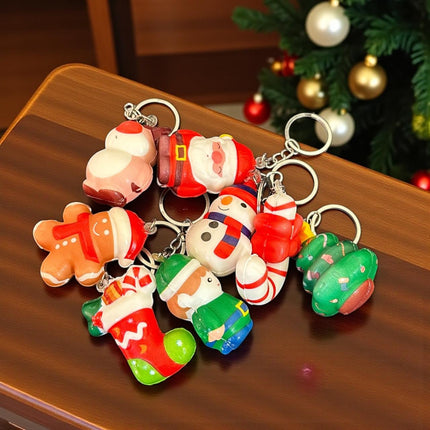 12 Squishie Llavero Navideño Ch $9.37 c/u