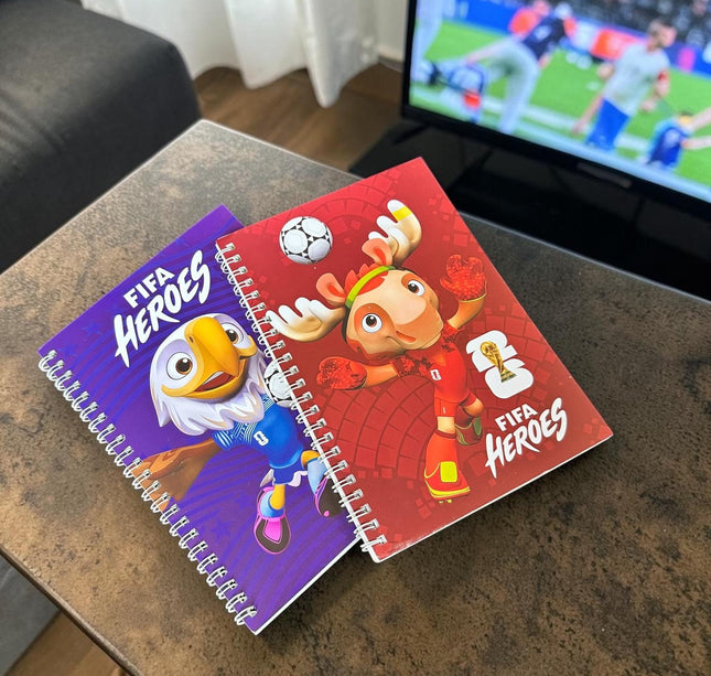12 Libretas Mascotas Mundialistas Francesas $13 c/u