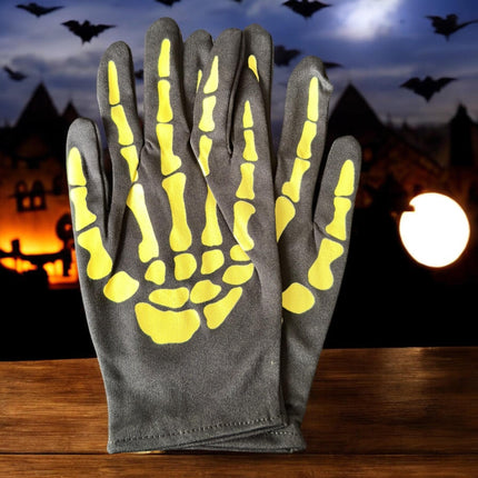 6 Pares de Guantes Calaveras $18 c/u