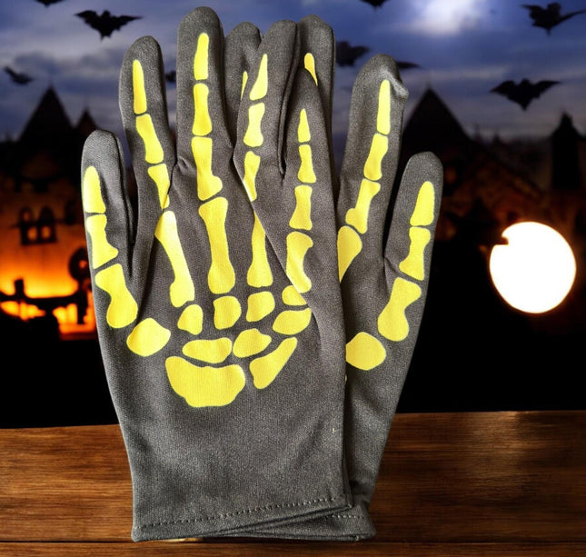 6 Pares de Guantes Calaveras $18 c/u