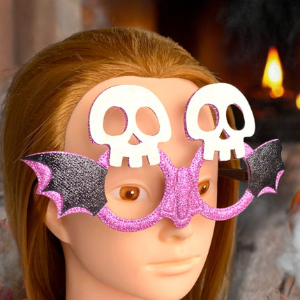 12 LENTES DISFRAZ HALLOWEEN $16.5 c/u