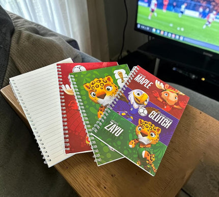 12 Libretas Mascotas Mundialistas Francesas $13 c/u