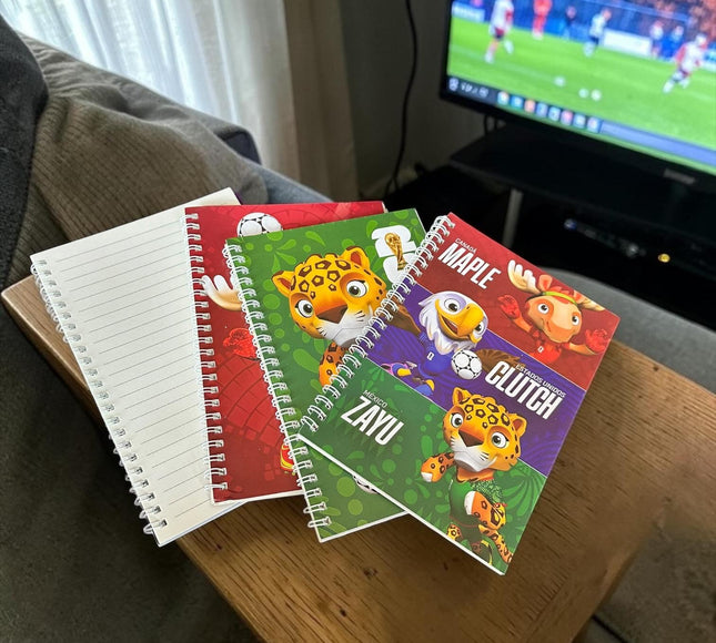 12 Libretas Mascotas Mundialistas Francesas $13 c/u