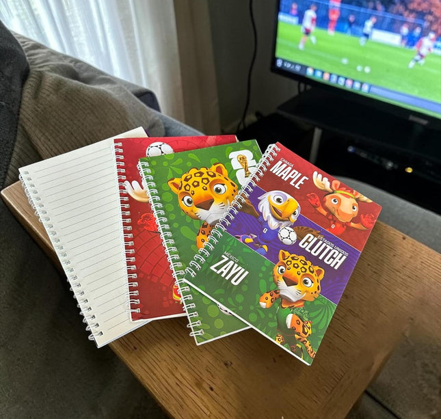 12 Libretas Mascotas Mundialistas Francesas $13 c/u