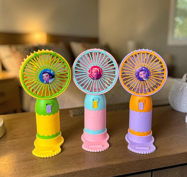 Ventilador Guerreras K-Pop Individual