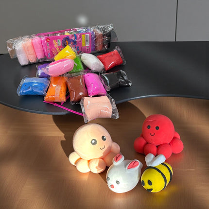 12 Foamy Moldeable de Colores $2.08 c/u