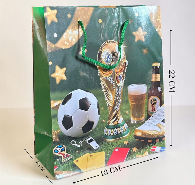 12 Bolsas de Regalo Futbol Balones $6 c/u