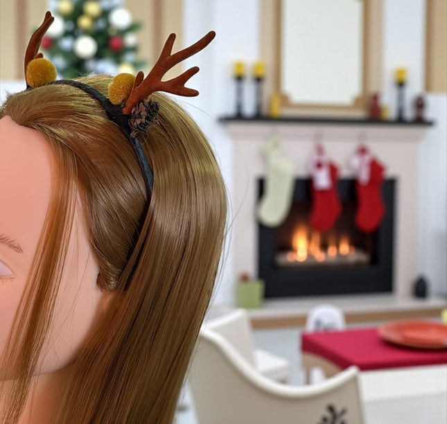 12 Diademas Navideñas Renito $7.5 c/u