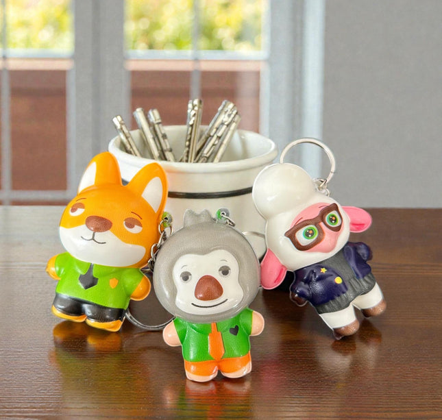 12 Llaveros Squishies Zootopia $7.9 c/u