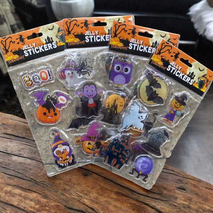 12 STICKERS HALLOWEEN $10.50 C/U