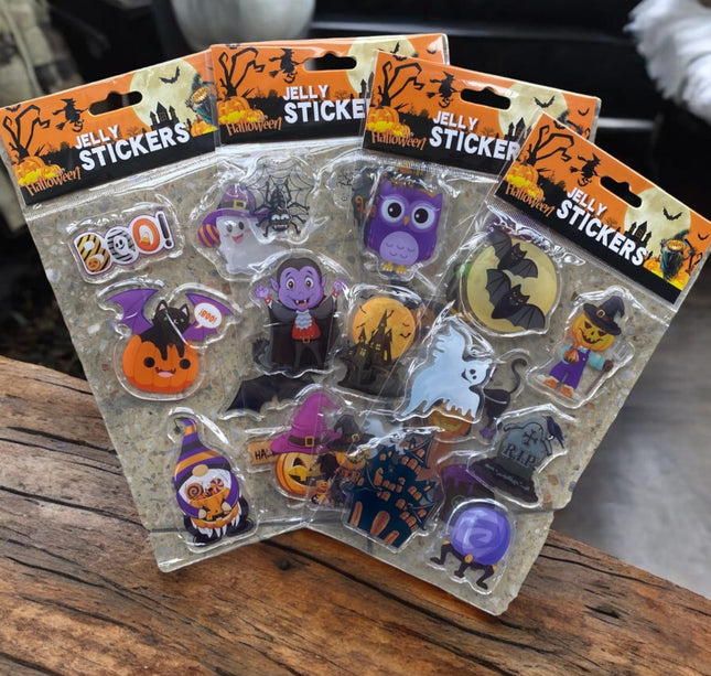 12 STICKERS HALLOWEEN $10.50 C/U