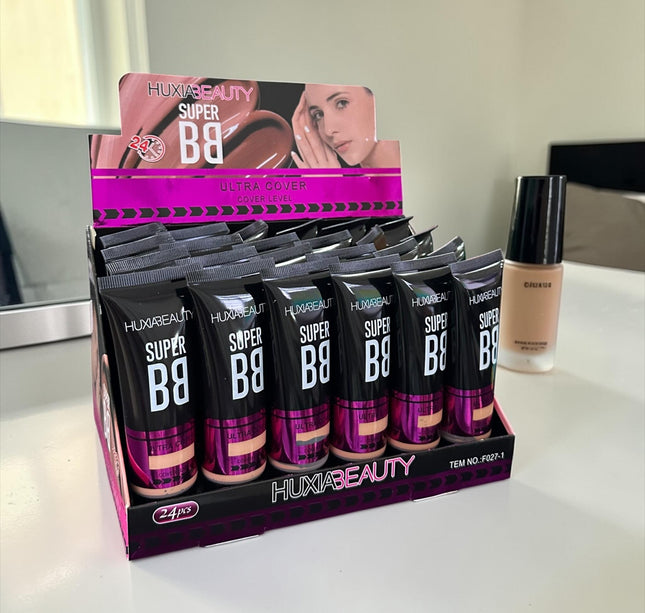 24 Maquillaje Liquido HUXIA $11 c/u