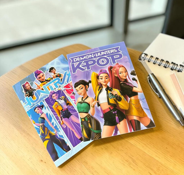20 Libretas Guerreras K-Pop Francesa Cocidas $7.5 c/u