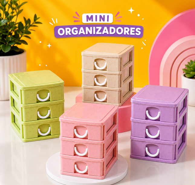 Exclusivo Tienda en linea 💥💎3 Mini Organizador de 3 Cajones $30 c/u