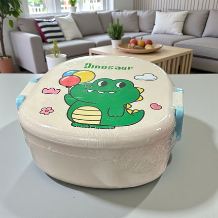 Exclusivo Tienda en linea 💥💎Lonchera Dos Niveles Infantil con Estampado y Cuchara incluida