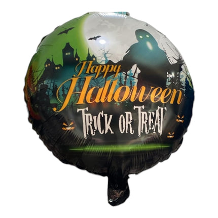 10 Globos Happy Halloween $2.5 c/u