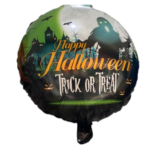 10 Globos Happy Halloween $2.5 c/u