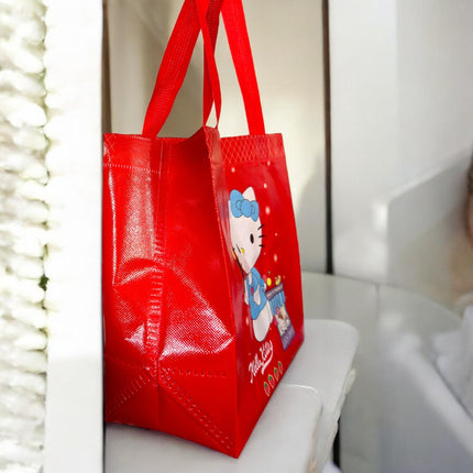 12 Bolsa Plastificada Sanrio Grande $5.9 c/u