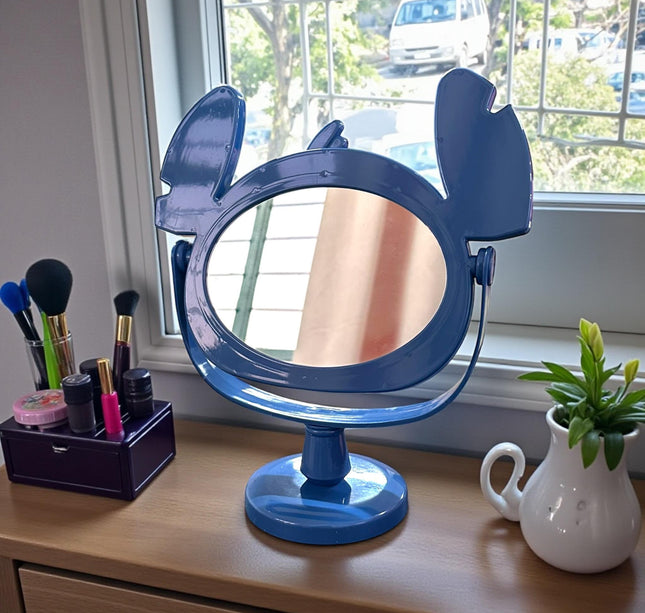 Espejo Stich Tocador Azul/Rosa