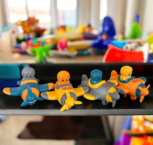 6 Avioncitos friccion de Juguete con Ruedas $39 c/u