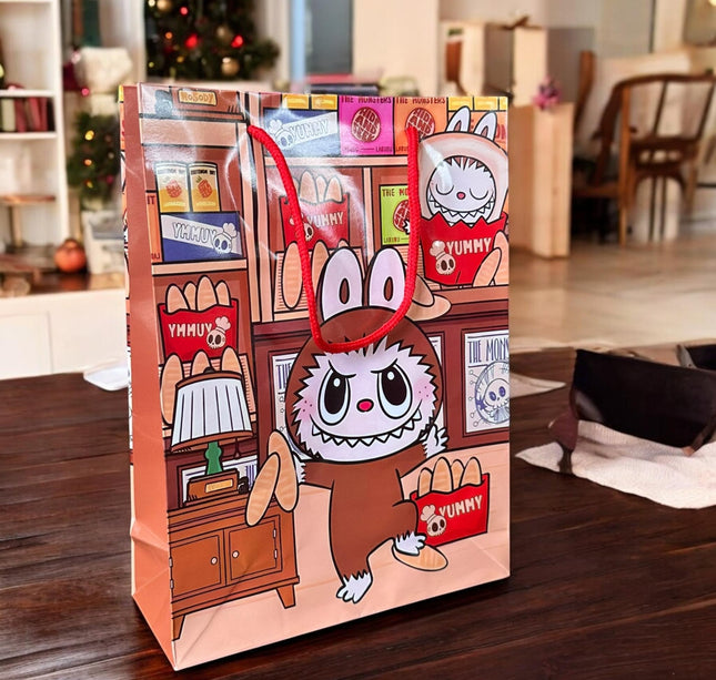 12 Bolsas de Regalo Labubus $7.5 c/u